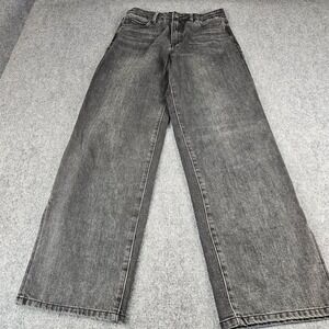YMI Dream Jean High-Rise 90's Straight Black Denim Jeans Size 7/28